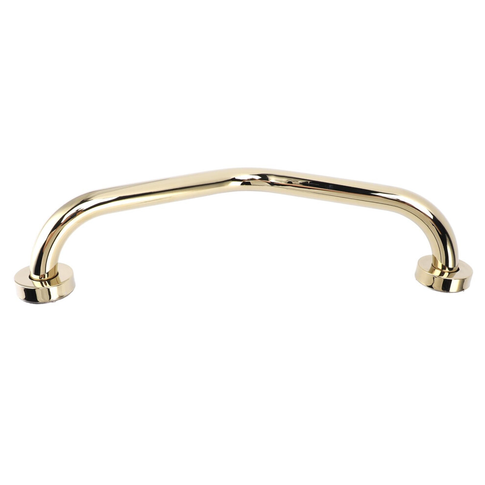 Gold Shower Grab Bar 17 Inch Finish Nonslip Bathroom Safety Handrail For Elderly Toilet Bathtub