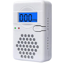 Carbon Monoxide Detector with Digital Display and 85dB Alarm, Battery Operated Mini CO Alarm for Home and Travel, 1 Pack