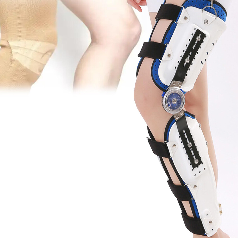 Knee Brace For Knee Pain Patella Support Orthopedic Knee Brace For Rehab PostOp Meniscus Tear Unisex Size L Right