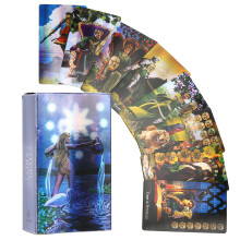 Hologram Hexe Tarot Kartensatz 9,8x5,7 cm Wahrsagekartenspiel auf Englisch