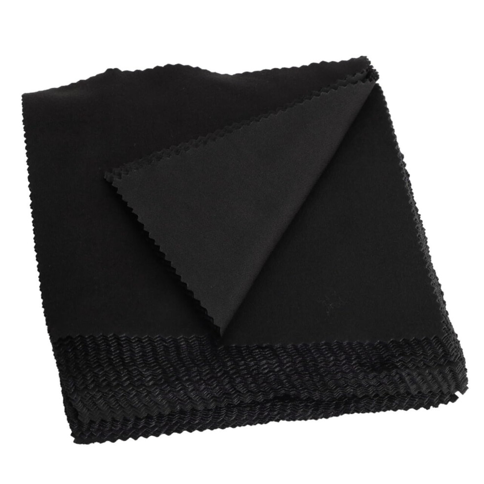 100pcs Microfiber Cleaning Cloths for Glasses and Screens Soft Lint Scratch Reusable