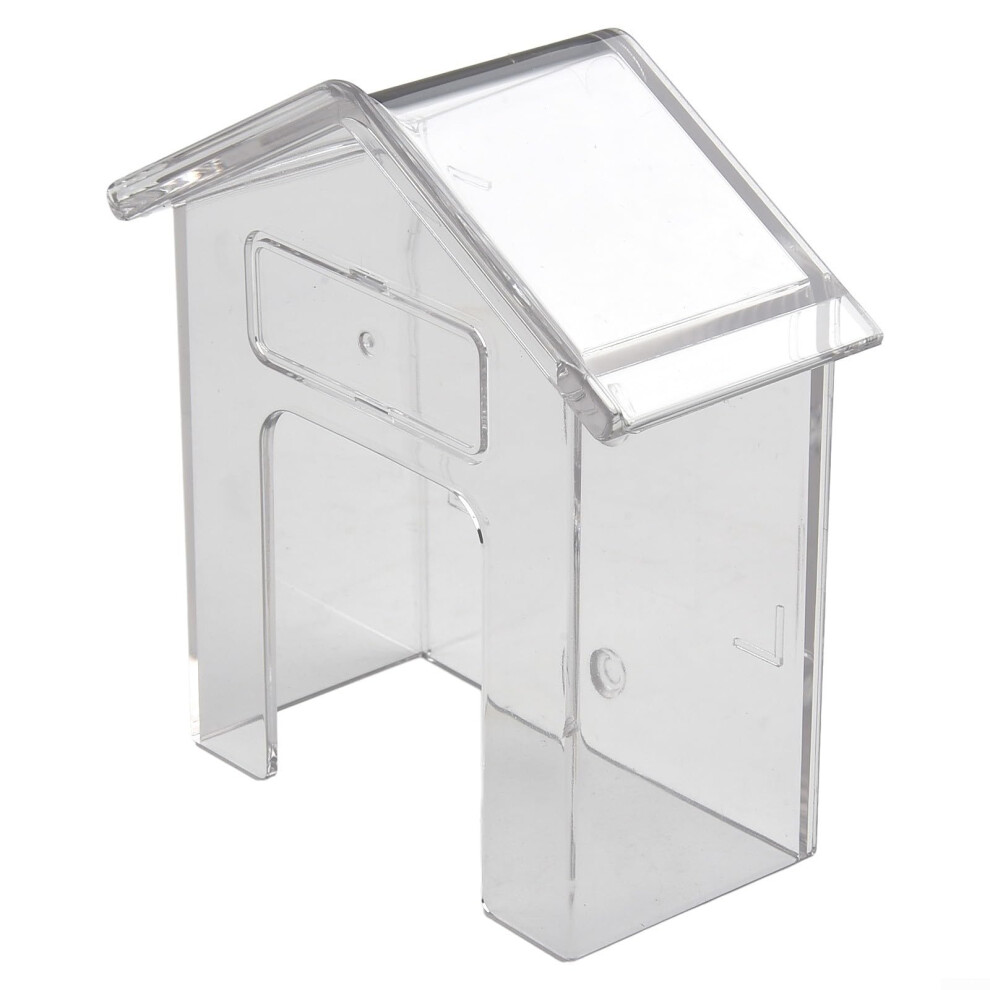 Wireless Video Doorbell Cover Waterproof Transparent Protector Case With Clear Button Visibility 9174973789772