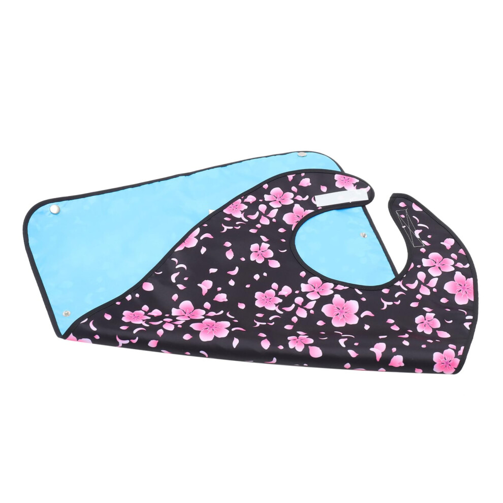 Adult Bib with StainResistant Protection, Washable Reusable Senior Dining Bib for Elderly Eating