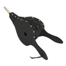 Fireplace Bellow Composite Wood with Hanging Strap, Easy Air Blower for Outdoor Fire Pit and Camping