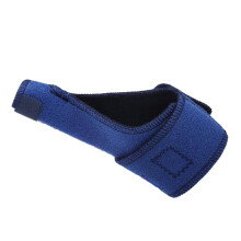 Adjustable Thumb Splint and Wrist Brace with Aluminum Support Bar and Breathable Fabric Cover