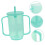 Spillproof Drinking Cup for Elderly and Disabled with Ergonomic EasyGrip Design 4