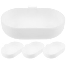 Bird Bath for Parakeets Hanging Tub, Easy Clean Cage Basin for Parrots, 5pcs Lightweight Set