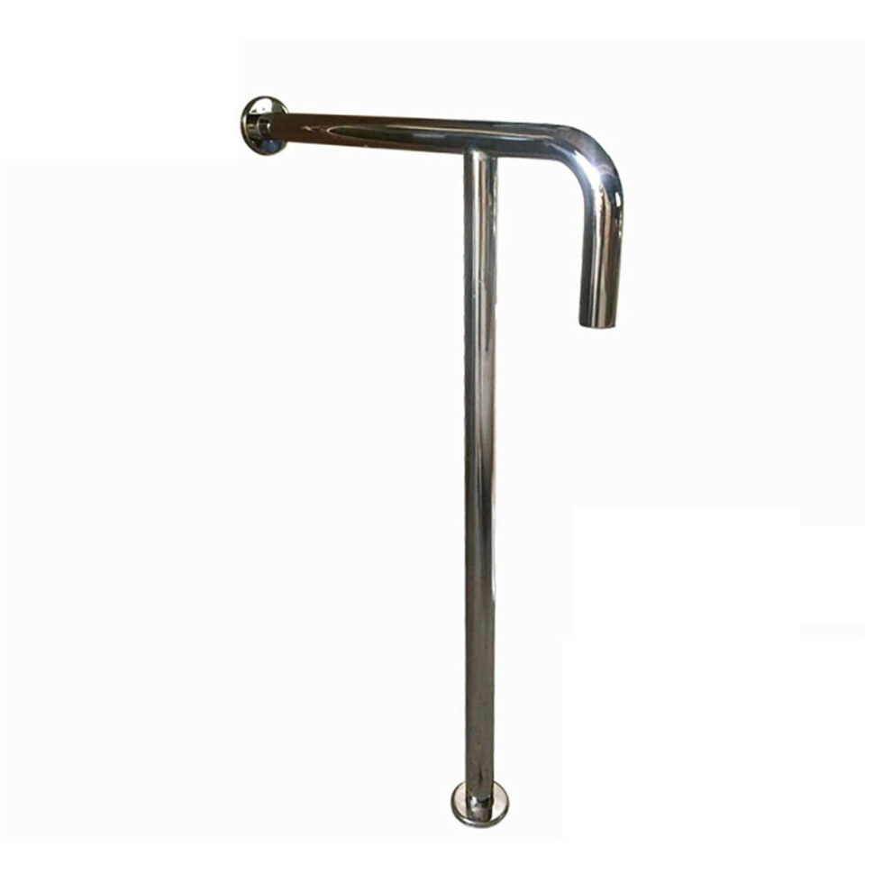 Bathroom Grab Bar Safety Support Rail with AntiSlip Grip, Wall Mounted for Elderly, SpaceSaving