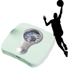 Mechanical Bathroom Scale 120kg Capacity with Large Analogue Dial and Non Slip Stainless Steel Platform