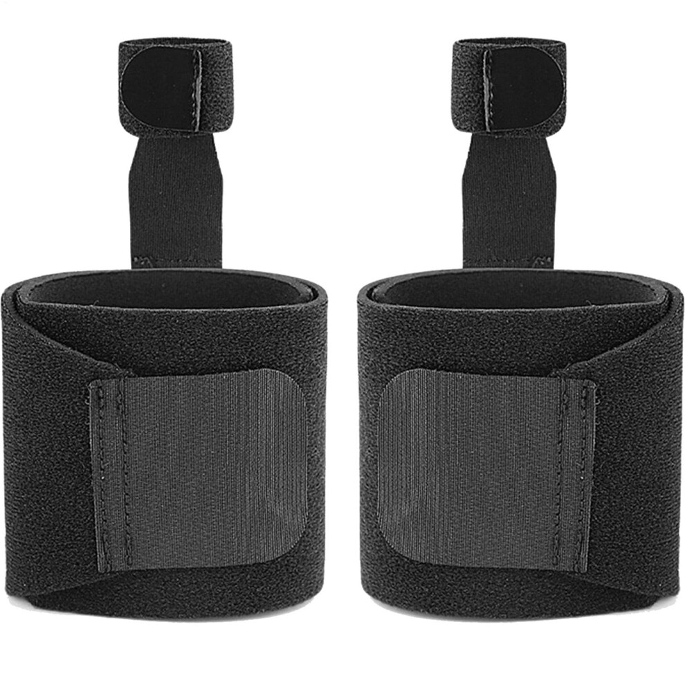Adjustable Hammer Toe Straightener and Toe Separator with Breathable Fabric for Overlapping Toes