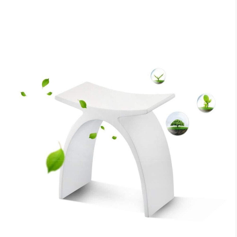 Shower Chair for Elderly with Adjustable Height, NonSlip Bath Seat for Seniors and Disabled