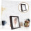 Dried Flower Display Frame Vintage Shadow Box for Specimens with Transparent Window Deep Walnut 4