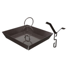 Rain Chain for Gutters with Catching Basin Decorative Durable Iron Garden Rainwater Collector