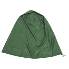 Weather Resistant Oxford Fountain Cover with Drawstring, Durable Outdoor Protector for Winter, Green