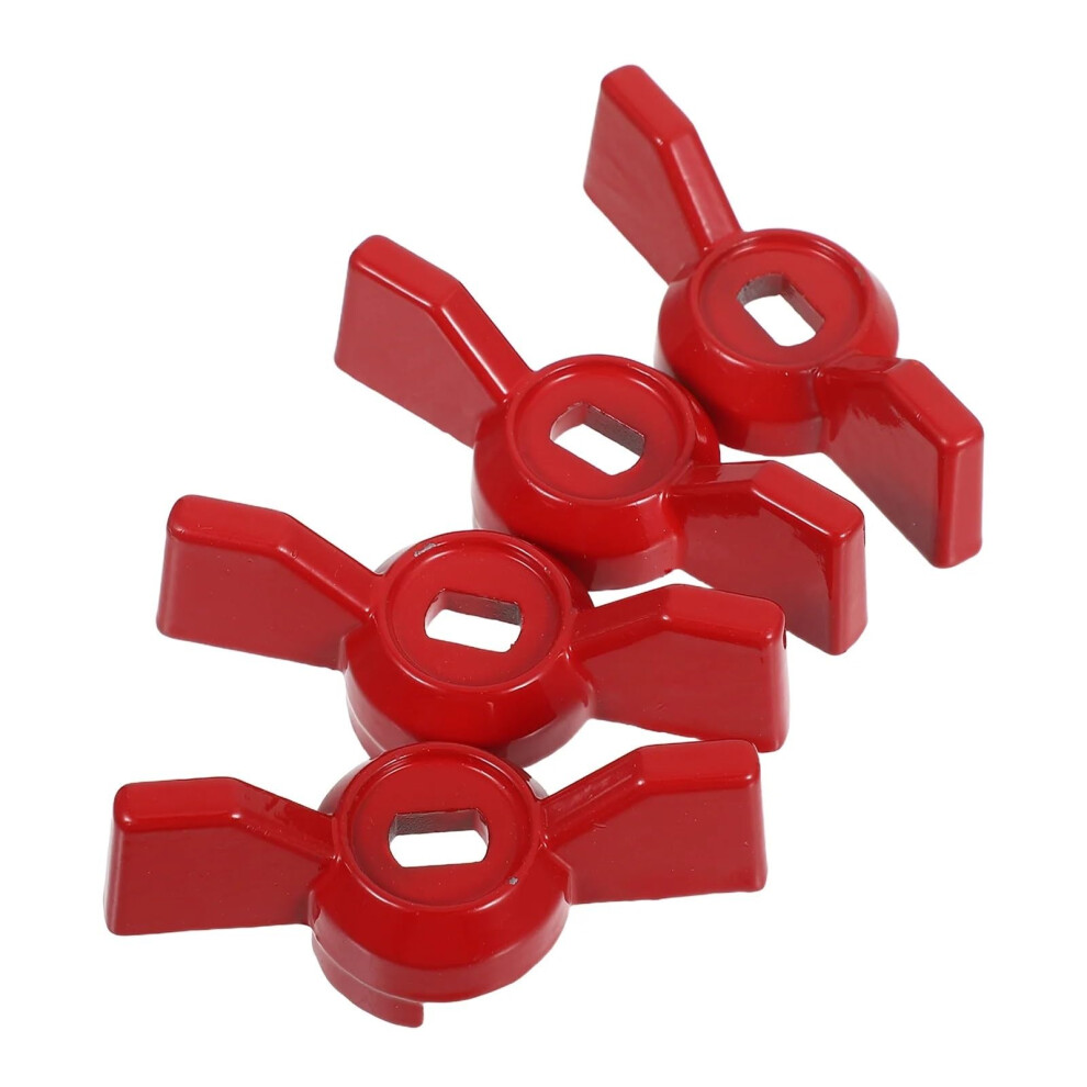 4Pcs Ball Valve Handle Replacement 6X10mm Lever For Outdoor Faucet Garden Tap Leak Prevention 9164114472526
