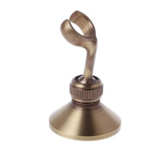 Antique Brass Rotatable Adjustable Wall Mounted Bathroom Handheld Shower Head Bracket Holder
