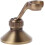 Antique Brass Rotatable Adjustable Wall Mounted Bathroom Handheld Shower Head Bracket Holder 2