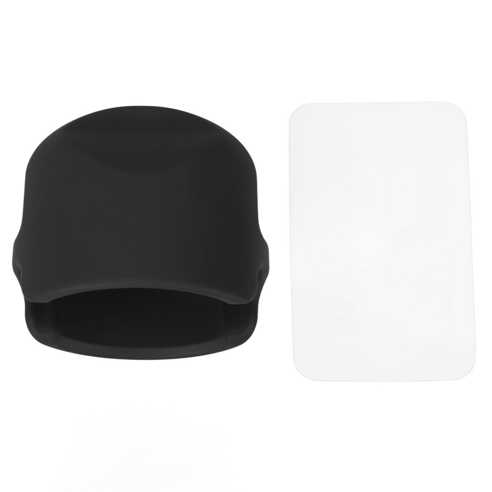 Soft Silicone Shockproof Action Camera Lens Cover Case For Motion Cameras Black 9164114470034