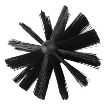 Chimney Cleaning Brush and Dryer Vent Kit with Drill Adapter, Fits Metal or Brick Flues, Prevents Fires