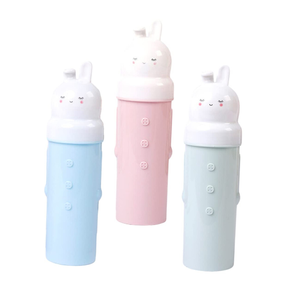 Travel Toothbrush Holder Cup Set with Cartoon Design for Kids and Adults, Portable Storage Case