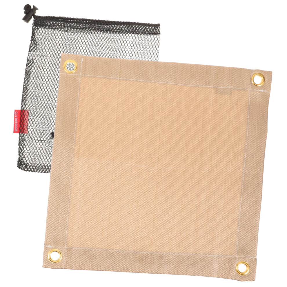 Fireproof Grill Mat And Outdoor Fire Blanket Heatresistant Fiberglass For Camping Bbq Emergency 9164114473394
