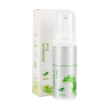 Foaming Whitening Toothpaste 50ML for Adults, Mint Flavor, Deep Cleaning, Enamel Safe, Travel Size