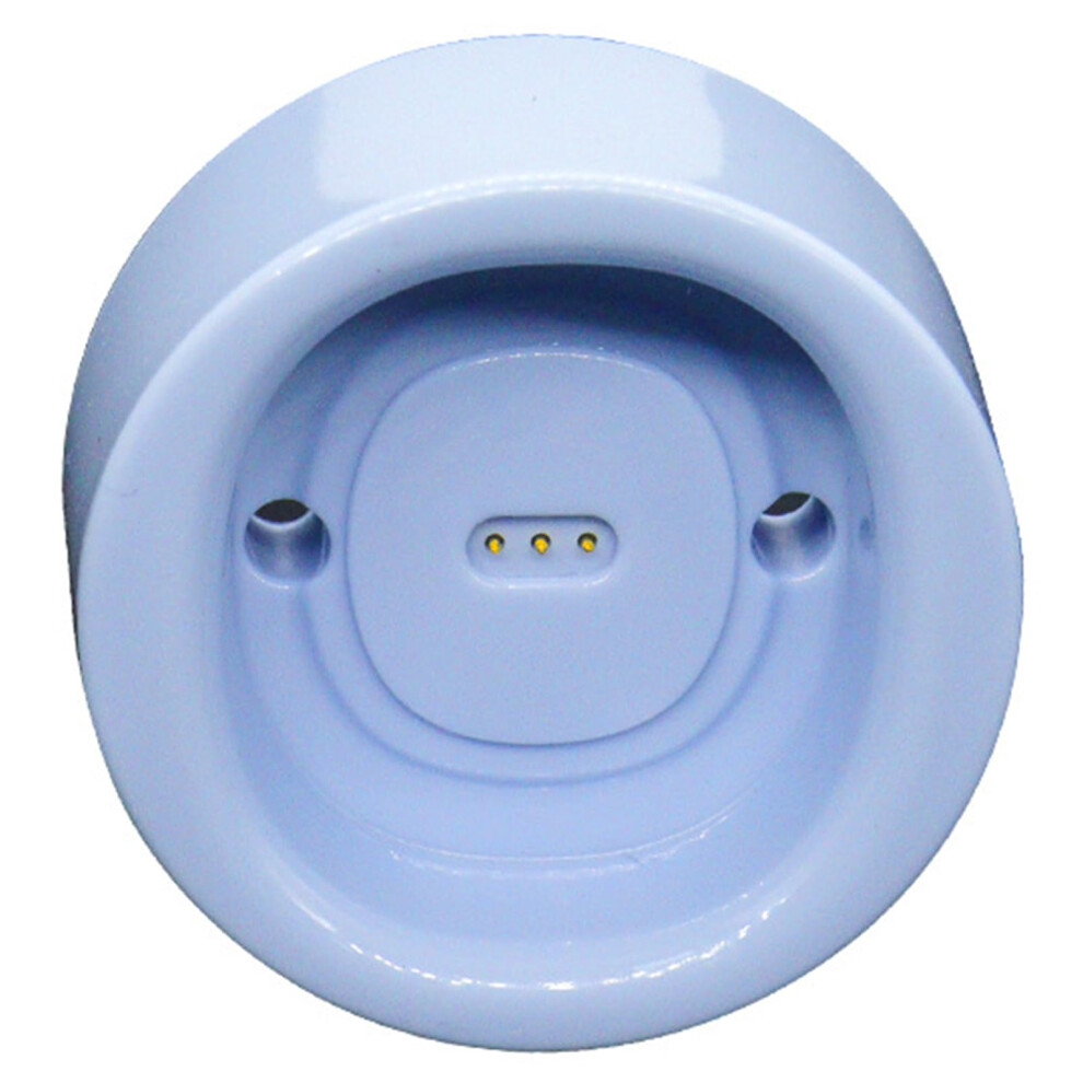 Blue Electric Toothbrush Charger With Fast Charging, Secure Connection And Nonslip Base, 3Pin