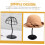 Hat Display Stand Dome Shaped Metal Hat Organizer for Home  Closet Table Storage 3