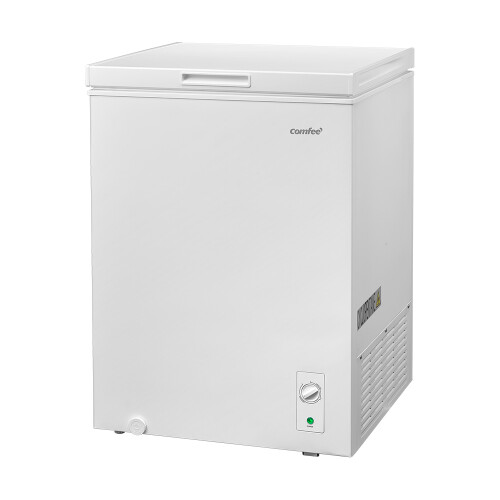 Living And Home 143L Freestanding Chest Freezer with Digital Temperature Control White 2