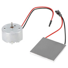 Fireplace Fan Motor Accessories Set with Motor and Blades for Efficient Heat Circulation (dkymbnf3uc)