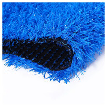 Artificial Grass Mat with Drainage Holes, 1.18in Thick Realistic Synthetic Turf for Garden and Patio