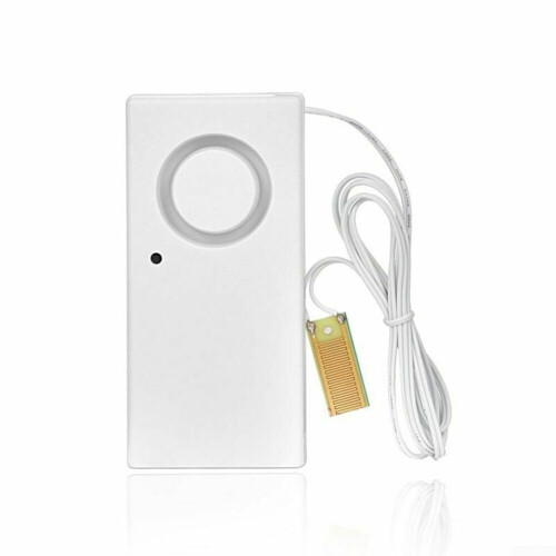 Water Leak Detector with  Sensitivity GoldPlated Sensor Alarm for Basement Kitchen Bathroom