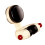 Adjustable Shower Head Holder with Suction Cup Wall Mount Bracket for Bathroom, Removable Black 1