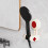 Adjustable Shower Head Holder with Suction Cup Wall Mount Bracket for Bathroom, Removable Black 2