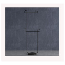Coat Rack Freestanding Metal Coat and Hat Stand for Entryway Bedroom Living Room Corner Use