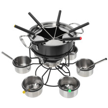 1 Set Chocolate Stove Stainless steel Cheese Fondue Pot Stove