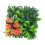 Artificial Grass Panel 25x25cm PP Leaf Wall Mat for Terrace, Bathroom and Home Decor Style E 1