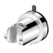Adjustable Wall Mounted Shower Head Holder with Strong Suction Cup for Bathroom