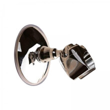 3X Shower Head Holder with Strong Suction Cup for Hose and Handheld Sprayer, Silver