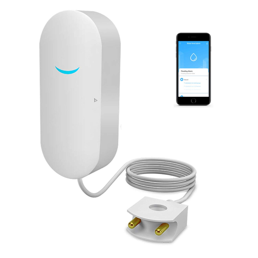 Wifi Water Leak Sensor With Smart Remote Monitoring And Alerts For Kitchen, Bathroom, Basement 9053599280125