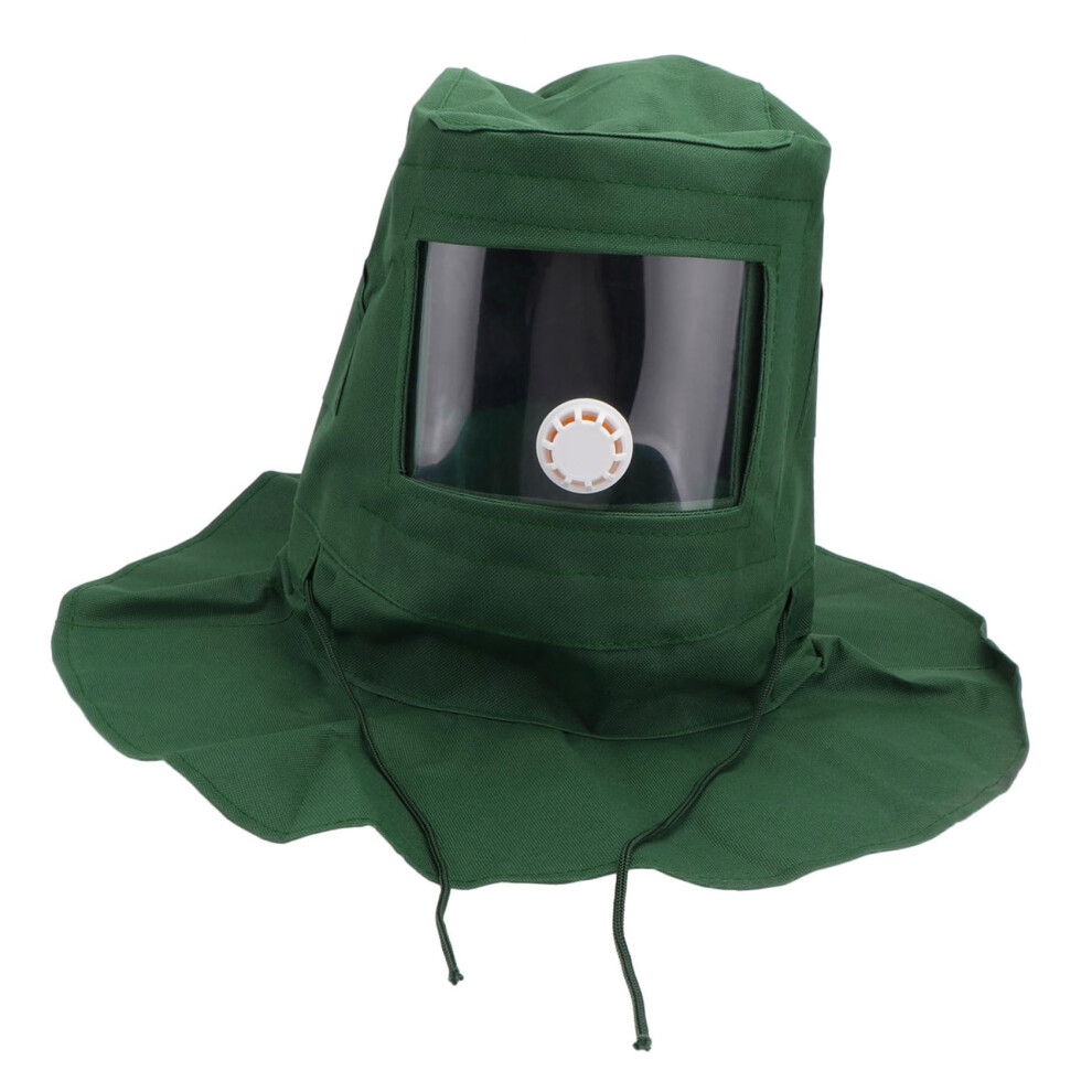 Sandblasting Helmet With Acrylic Face Shield, Breathable Lightweight Hood For Dusty Work 9164114480880
