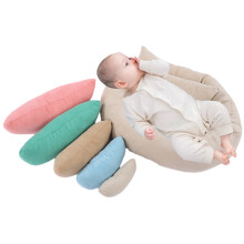 Neugeborenes Baby-Fotoshooting Posing-Kissen-Set für 1-3 Monate - Weiches Stoff-Requisit