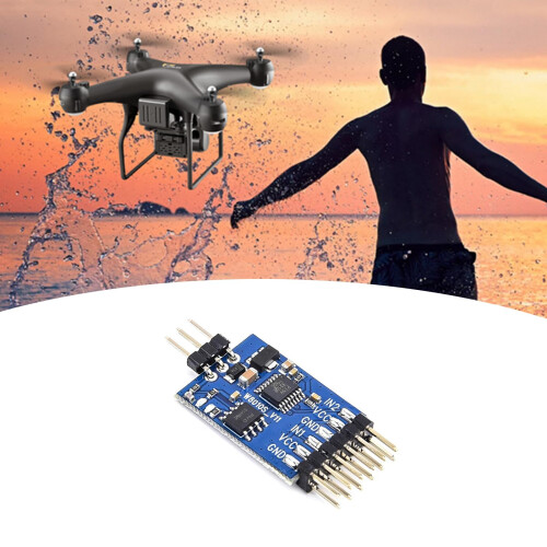 FPV 3 Channel Video Switcher Module with RealTime Camera Switching and Precise PWM Control for Drones 1