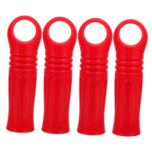 4pcs Mop Handle Grip Replacement Durable Broom End Caps Ergonomic Design for Flat Mop