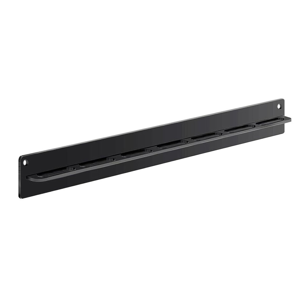 Wall Mounted Eyeglass Holder, Clear Acrylic Glasses Display Rack with SpaceSaving Vertical Design
