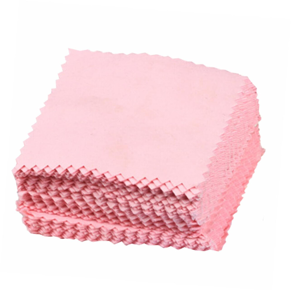 50 Pcs Microfiber Cleaning Cloths for Eyeglasses, Screens, Watches and Delicate Surfaces