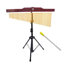 36Note Wind Chimes Single Row Bar Chimes Aluminum Alloy for Classroom and Beginners