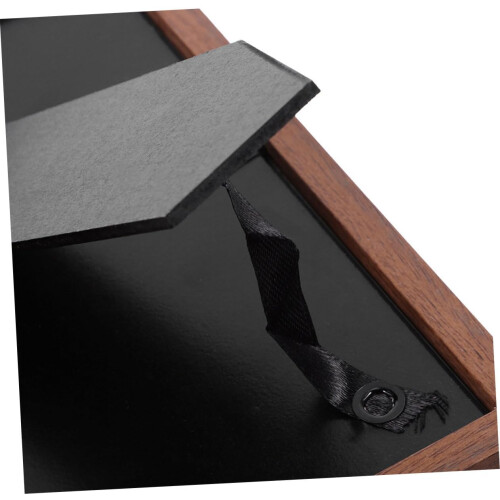 Wooden Shadow Box Display Frame with Dried Flowers for Rustic Home or Office Decor 1
