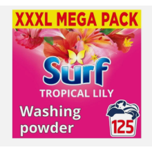 Surf Tropical Lily Washing Powder joy-infused fragrance with natural essential o