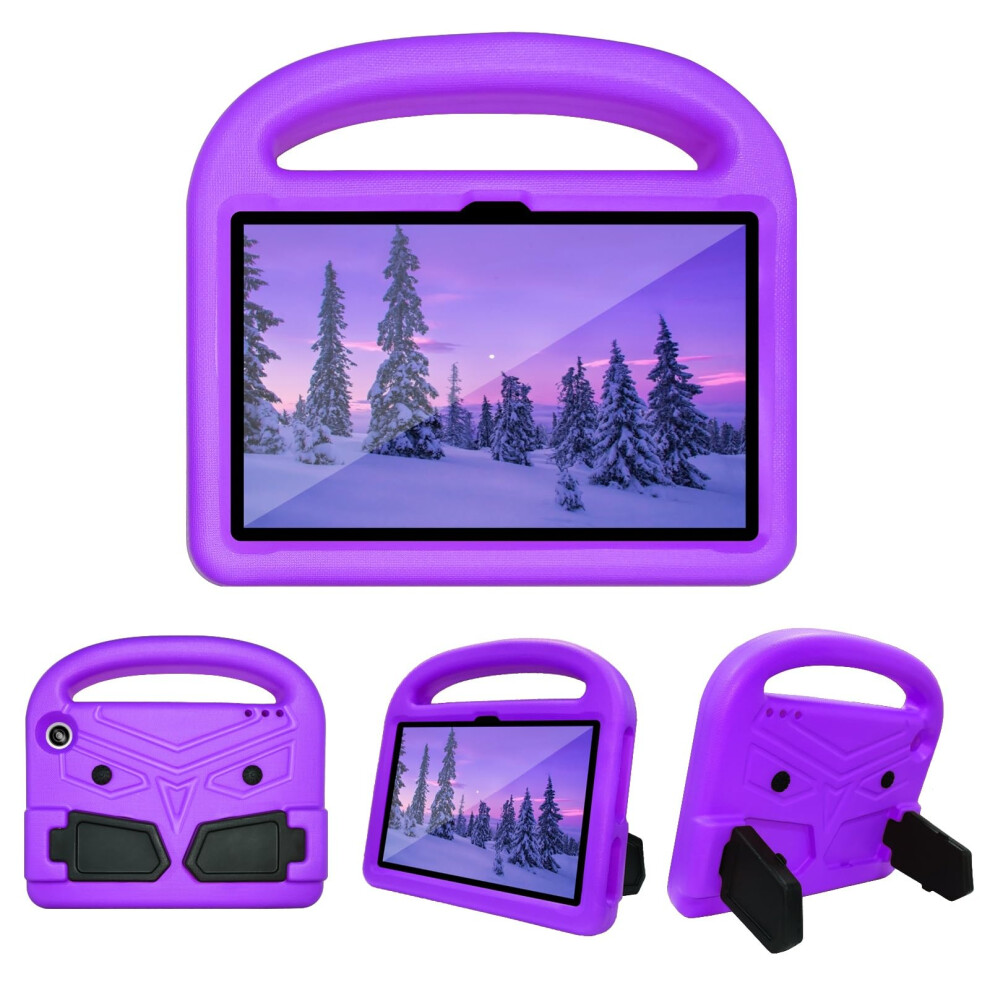 Fire 7 12Th Gen Tablet Case Lightweight Eva Shockproof Cover For Kids Purple 9164114484376